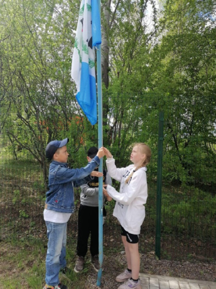 Торжественное открытие пришкольного летнего оздоровительного лагеря «Солнышко».